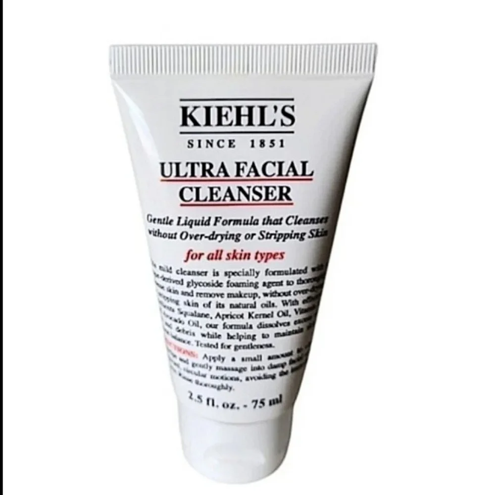 New! Kiehl's Ultra Facial Cream Kiehl's Ultra Facial Cleanser Size 2.5 oz